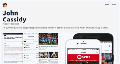 Desktop Screenshot of johnpatrickcassidy.com