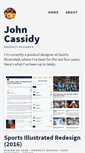 Mobile Screenshot of johnpatrickcassidy.com